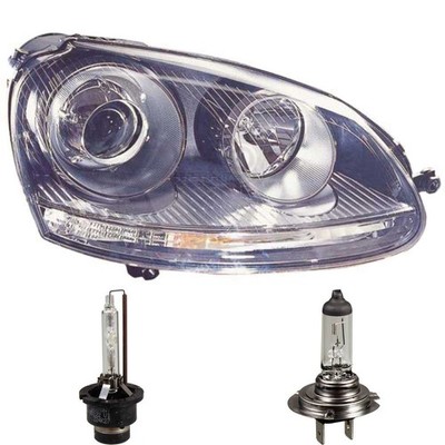 Xenon Scheinwerfer rechts für VW Golf V 5 1K Bj. 03-08 D2S+H7 inkl. Lampen