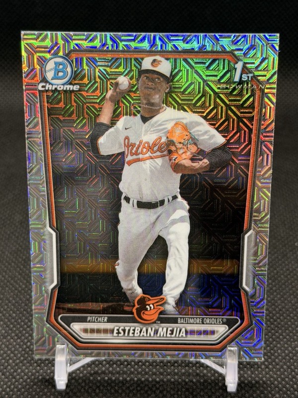 2026 Bowman Chrome Mojo Refractor Esteban Mejia