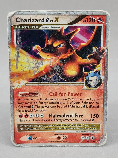 Charizard G LV. X #143 (Supreme Victors (2009))