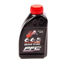 PFC Brakes 25.0037, One RH665 Brake Fluid 16 oz Glycol DOT 4 500 ml 3.34 per gallon