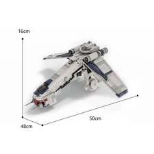 Hot Sale Republic Dropship V2 1307 for 75337 and 75019 Building Kit