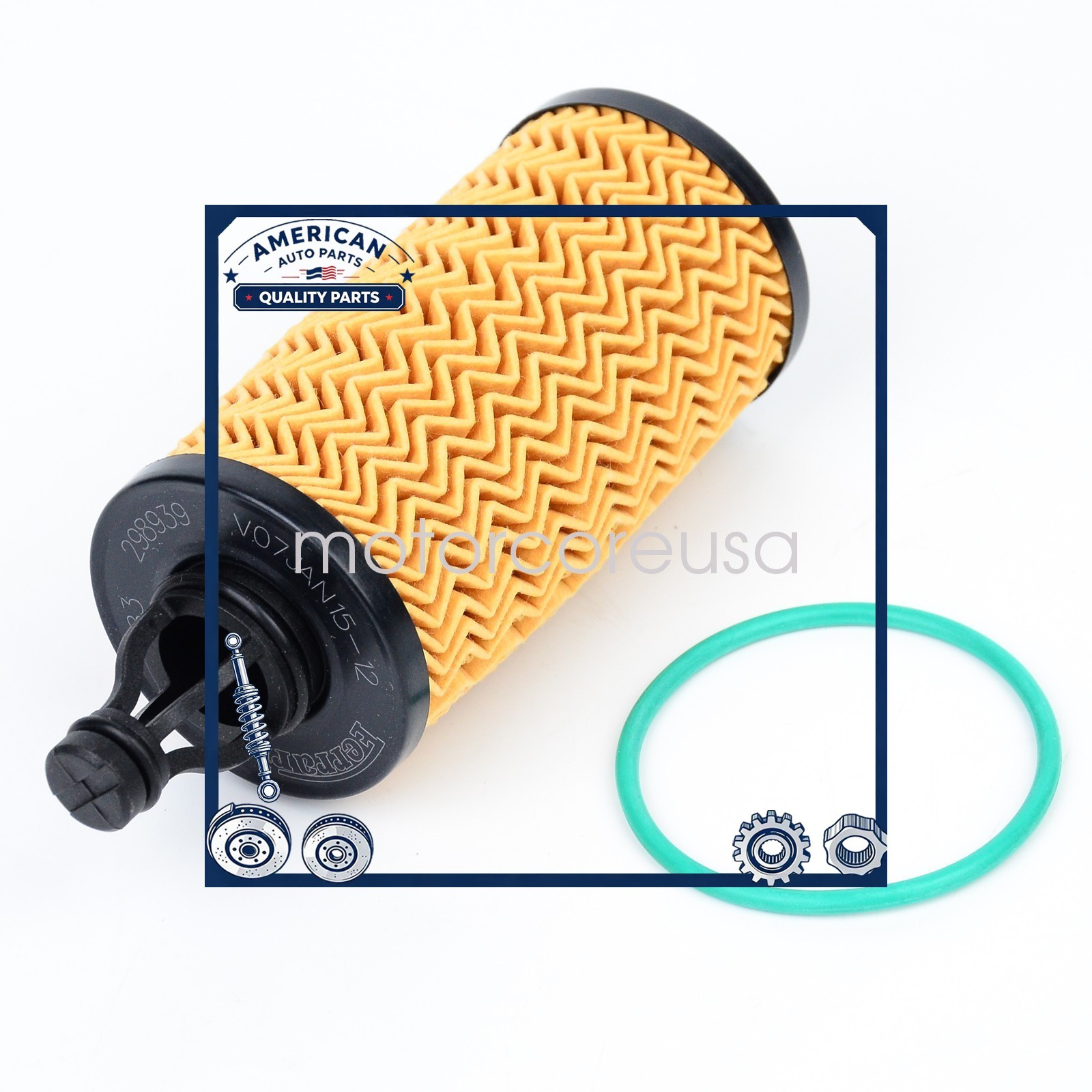 Maserati Ghibli Air filters Set P/N 311401