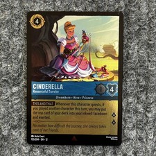 Disney Lorcana Wilds Unknown Cinderella Resourceful Traveler 155/204 Foil