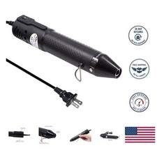 Professional Mini Heat Gun for Crafts - 110V Electric Heating Safety Design