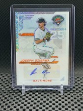Joseph Dzierwa 2025 Prospect Edition Prospect Ticket Auto Mojo #5/25 #96 Orioles