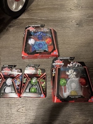 A Mixed Lot Of Four Bakugan Toys