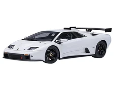 LAMBORGHINI DIABLO GTR IMPACT WHITE 1/18 MODEL CAR BY AUTOART 79136