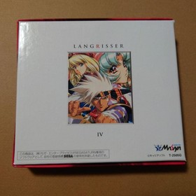 Saturn Langrisser IV obi Japan yg