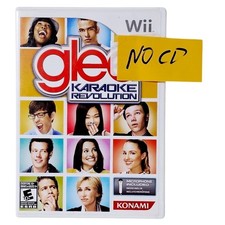 Glee Karaoke Revolution Wii Case Manual Only No Game Disc Konami Replacement Box