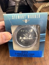Stewart Warner 82474 Wings Oil Pressure Gauge