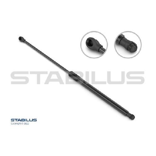 2X Gasfeder Motorhaube Vorne FüR Porsche Macan XAB 24 Bis 26 Stabilus Neu Teil-image