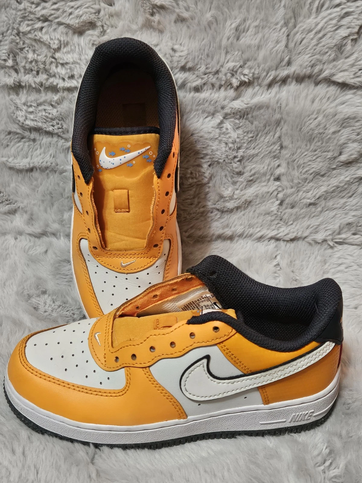 Nike Force 1 Low Clownfish FJ4656 800 Finding Nemo Youth taglia 1 arancione