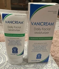 Vanicream Daily Facial Moisturizer With Ceramides And Hyaluronic Acid 3oz