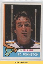 1974-75 O-Pee-Chee Eddie Johnston #265 READ d0e