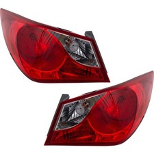 Pair Tail Light Fits 2011-2014 Hyundai Sonata...