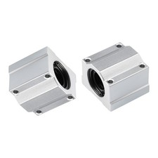 20mm Bore Dia SCS20UU Linear Ball Bearing Slide Block Unit 54x50x41mm 2Pcs