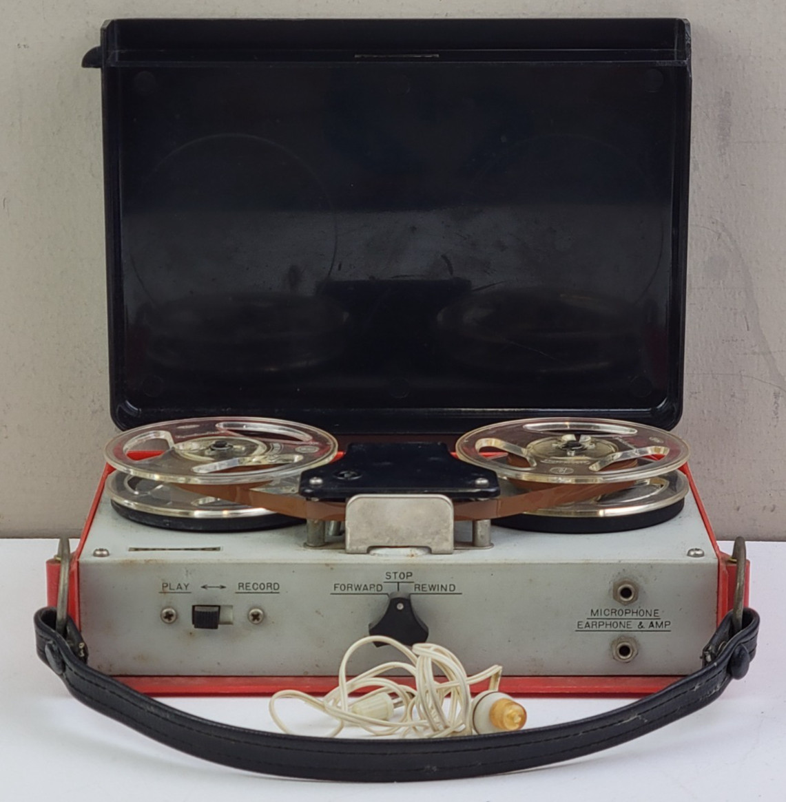 Vintage Rosko Japan Portable Reel-to-Reel R2R Tape Player / 
