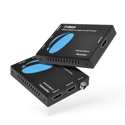 HDMI Extender UltraHD Over Single Cat6/Cat7 Cable 4K @ 60Hz with HDR & IR Con...