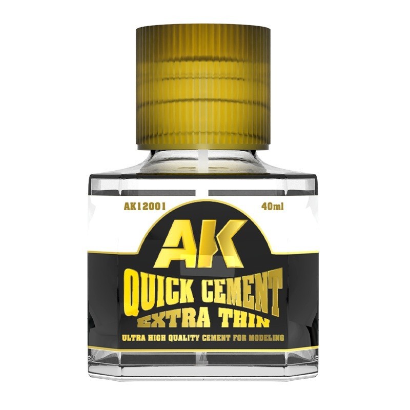 AK 12001 Extra Thin Glue QUICK set 40ml x 2