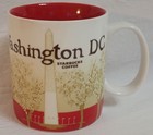 2011 WASHINGTON DC STARBUCKS 16 oz COFFEE MUG GLOCAL ICON COLLECTOR'S SERIES