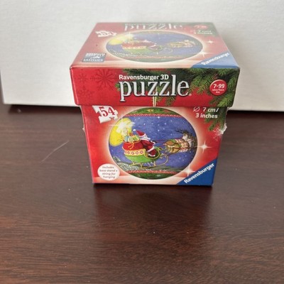 NEW SEALED - Ravensburger 3D PUZZLE BALL 54 piece snow critters