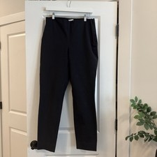 Everlane Black Pants with Side Zipper. Size 10