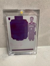  2020-21 Panini National Treasures Magenta PRINTING PLATE #1/1 Aaron Nesmith