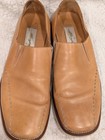 Mezlan Men's Size 10.5 M Tan Leather Venetian Slip On Loafers XL Extralight Sole — photo 1