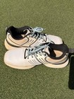 Sqairz White Baseball/Softball Cleats Men’s Size 10 Used Open Toe Box — photo 2