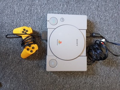 Sony PlayStation 1 PS1 Grau Konsole mit Controller  Kabeln