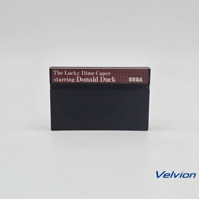 The Lucky Dime Caper Donald Duck Sega Master System Modul Gut   PAL