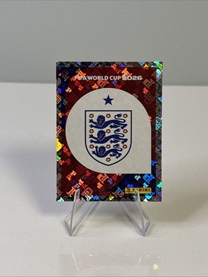 Panini FIFA World Cup 2026 England Team Crest Logo Sticker ENG 1 Official