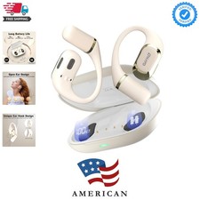 Open Ear Headphones,Earbuds with Ergonomic Earhook,Bluetooth Headphones 5.4 w...