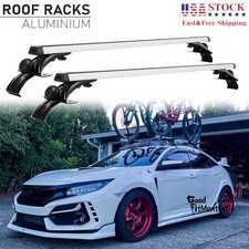 For Honda Civic 10th Gen 2016-2021 Roof Rack Top Cross Bars Cargo Kayak Carriers