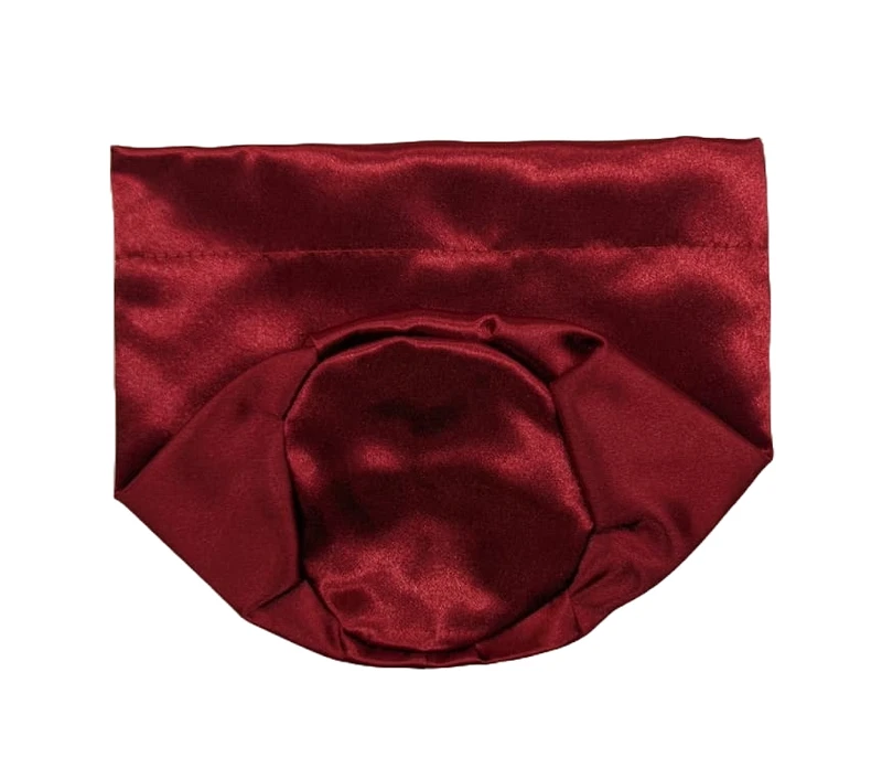 10 Pezzi Sacchetti Rosso in Raso Porta Confetti per Bomboniere Laurea Matrimonio, fotografia 3 di 6