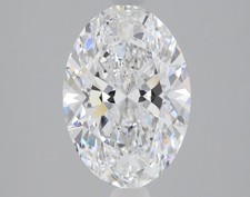 2.01ct Oval Lab Grown Loose Diamond GIA Certified D/VS2 + Free Ring (2457153740) 2089.53 per carat