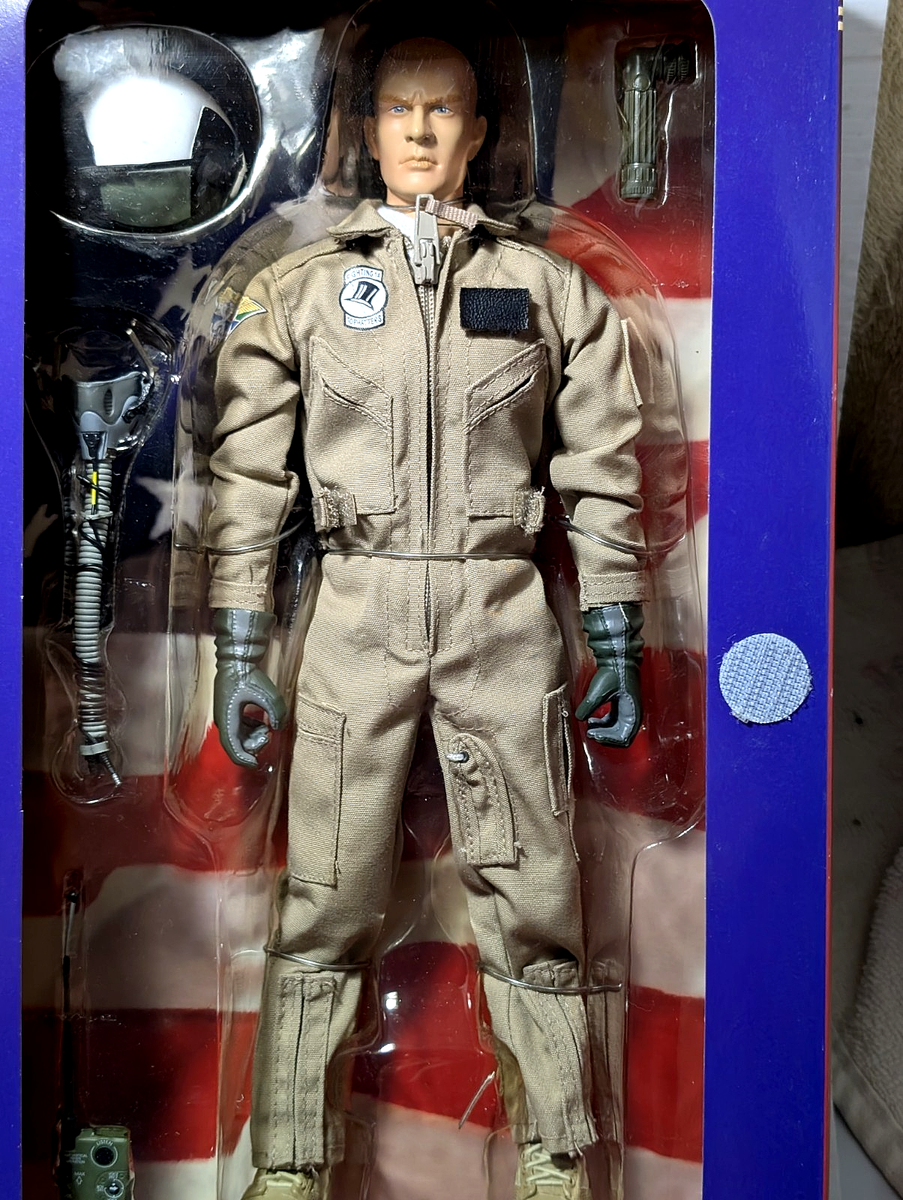 Freedom Elite Force 12” Aviator F-14 Tomcat Pilot Action Figure 1