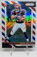 2018 Panini Prizm - Rookie Mark Walton Bengals #231 Red White & Blue Prizm (RC)