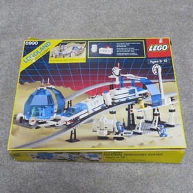 LEGO Classic Space Futuron 6990 WORKING Monorail Transport System w/Box Manual