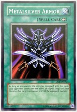 DR1-DE092 Metalsilver Armor - Common Unlimited Lightly Played YuGiOh Karte