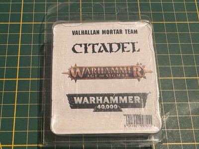 Warhammer 40K Astra Militarum Valhallan Ice Warriors Mortar Team Metal New