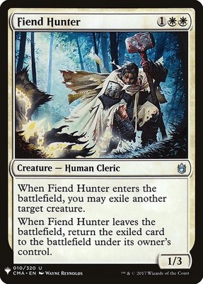[MTG] Fiend Hunter (CMA-10) (PLST) NM