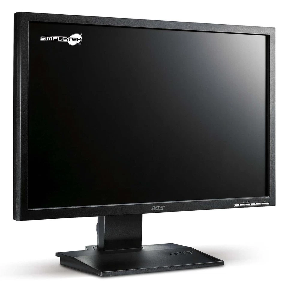 Acer B223W 22" 16:10 Lcd Monitor Screen Dvi Vga Vesa Display Refurbished - Image 3 of 4