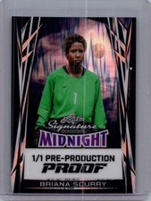 Briana Scurry 2024 Leaf Soccer 1/1 Pre Production Proof