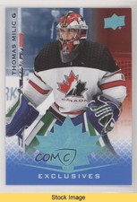 2021 Upper Deck Team Canada Juniors Blue Thomas Milic #17 READ 05za