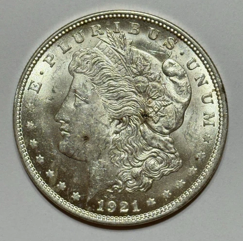 1921 Morgan Silver Dollar (90% Silver) ~ BU