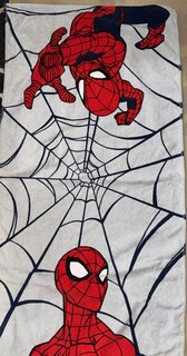 Marvel Spider Man Towel for Kids 100% Cotton 24 X 47 Bath/Beach