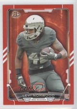 2015 Bowman Rookies Red 175/199 Levi Norwood #65 0f8