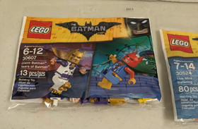 LEGO 30524 Batman The Mini Batwing & 30607 Disco Batman - New in Sealed Polybag