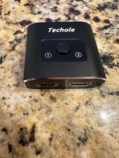 Techole Aluminum Bi-Directional 4K HDMI Switcher 2 Input 1 Output model HS305